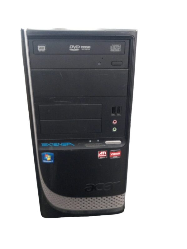 Acer pc (modello: extensa e440; processore:amd, athlon ii x2, 3,20 ghz, 64 bit; ram:2 gb) RICONDIZIONATO