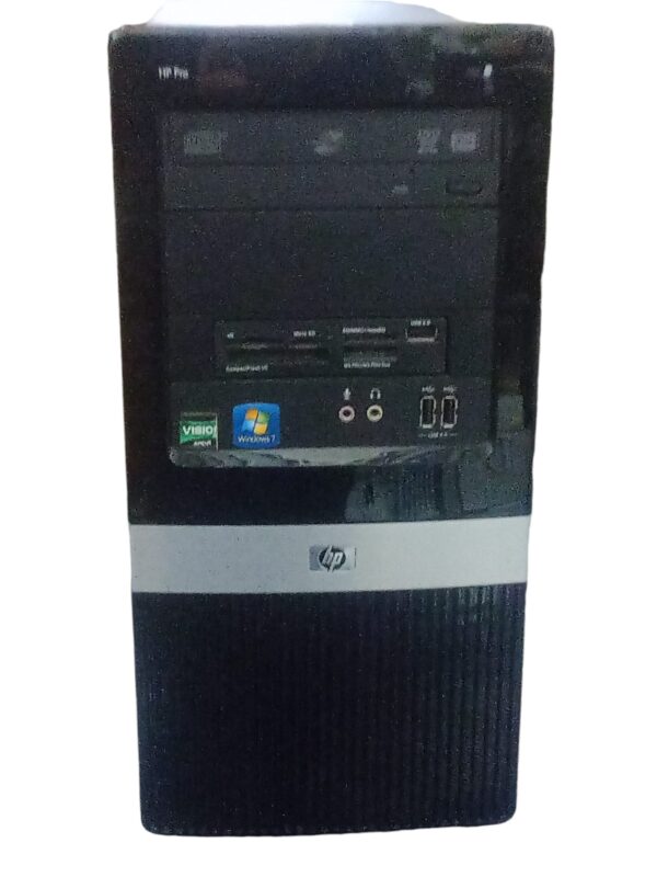 HP Pro 3125 MT AMD Athlon II X2 250 RAM 6 GB 128 GB AMD Radeon HD 3000 Windows 10 Mini Tower PC Nero RICONDIZIONATO