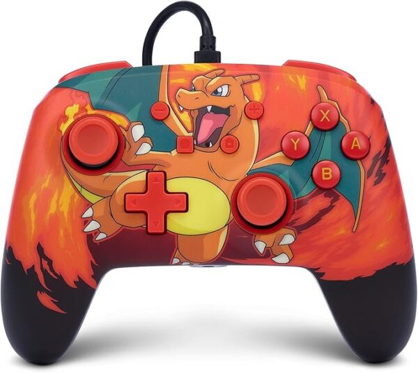 Controller cablato avanzato PowerA per Nintendo Switch - Pokémon: Charizard Vortex USATO