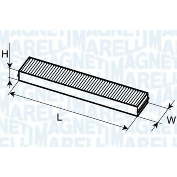 Filtro aria abitacolo MAGNETI MARELLI 350203063070 OE 1452 347 — FORD